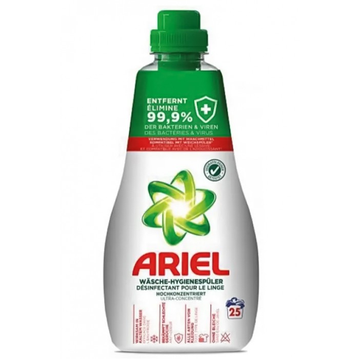 Дезінфікуючий ополіскувач для білизни Ariel, 1 л (25 прань) (827474) - 